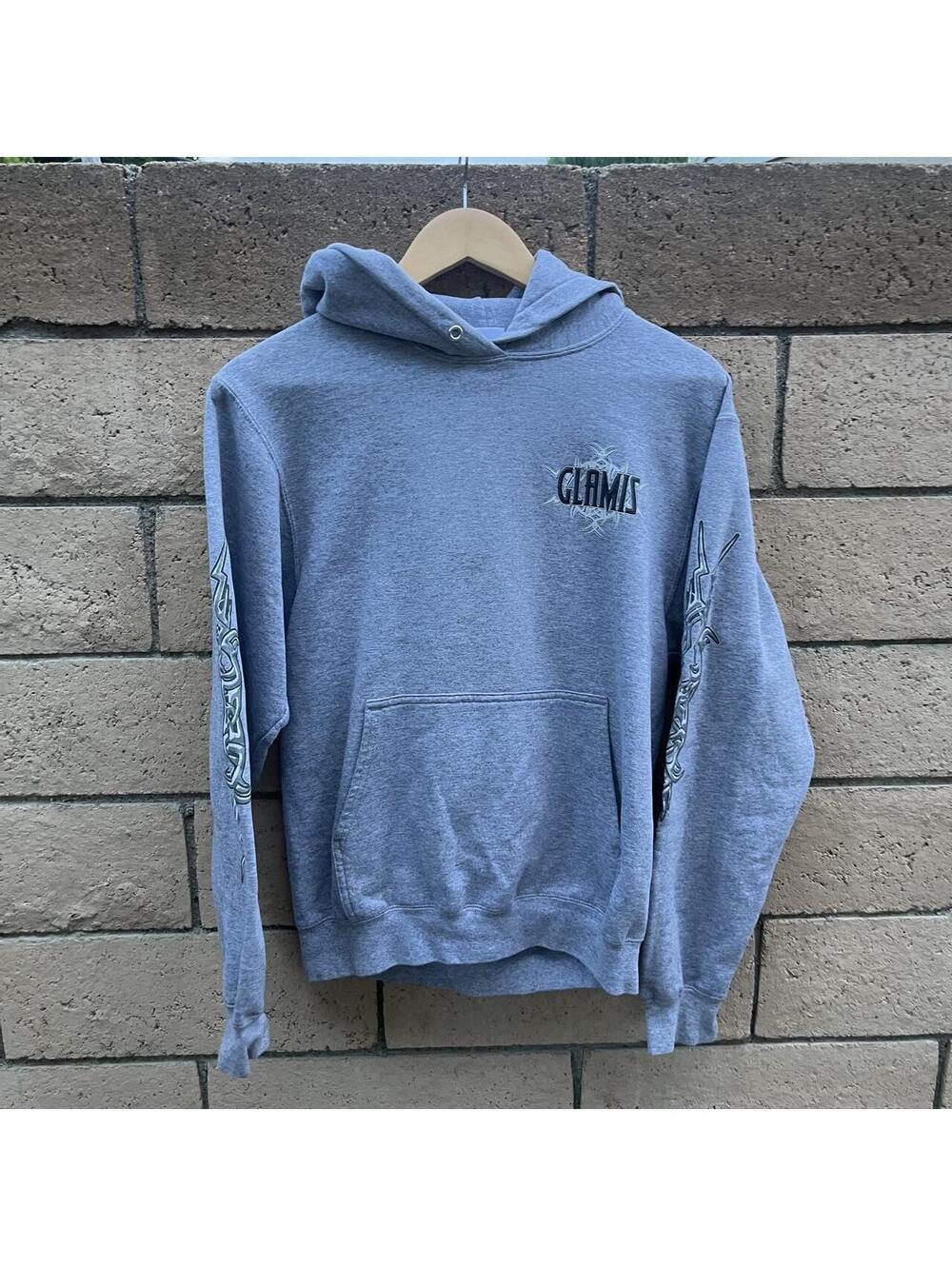 Vintage Y2K grunge skater hoodie | size s